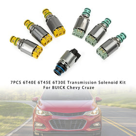 2008-2009 Pontiac G6 2.4L 7PCS 6T40E 6T45E 6T30E Kit solenoide trasmissione 6T40E 6T45E Generico