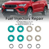 Audi A1 A3 A4 A5 Q2 4PCS Bränsleinsprutning Service Kit O-ring 0261500354 04E906036E