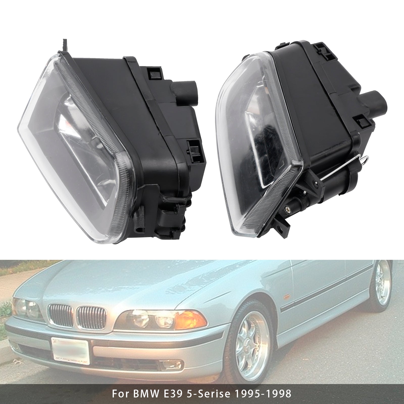 Par foran støtfanger tåkelys Lampehus skall for BMW BMW Z3 1997-2001