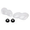 2Pcs Headlight Shell Lens Cover+Glue For Benz W230/R230 SL500 SL600 2003-08