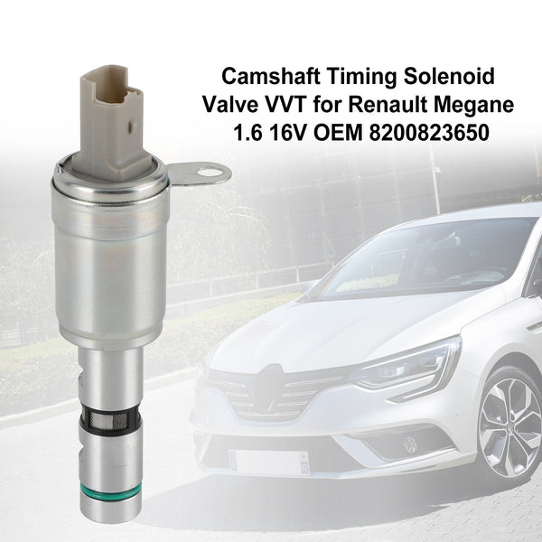 2009-2011 Renault Megane Grandtour MK III Estate 1.6 16V 1598ccm 101HP 74KW (gasolina) Válvula solenoide de sincronización del árbol de levas VVT 8200240058 8200413185 Genérico