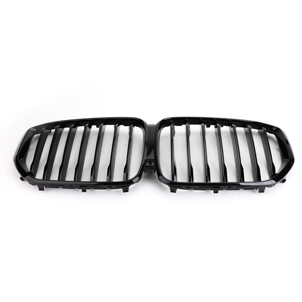 2018-2021 BMW X5 M50d Gloss Black Front Kidney Grill Grille Performance Generic