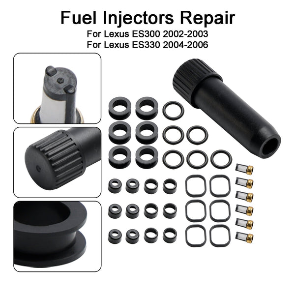 2004-2007 Toyota Highlander Fuel Injector Repair Seal Kit 23250-20030 FJ644 23250-0A020