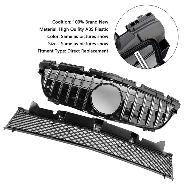 2011-2016 Mercedes-Benz SLK-klasse R172 SLK55 Chrome Front Upper Nedre Grille A1728880160 Generisk