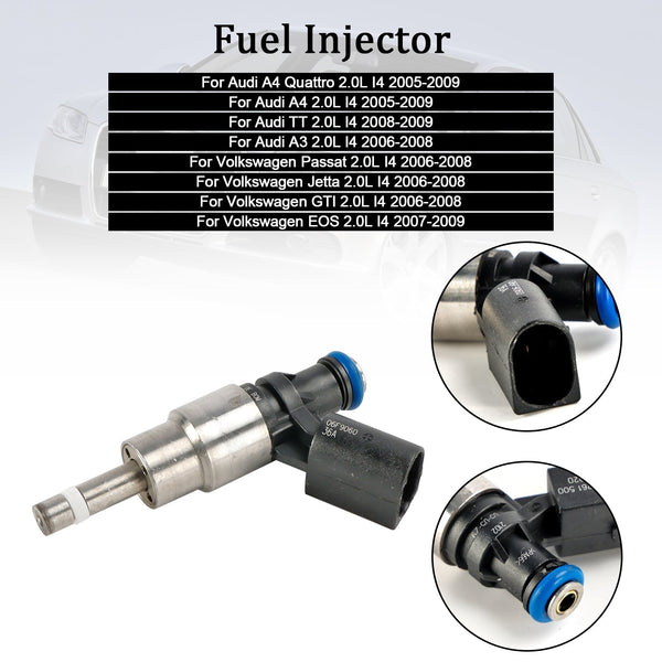 2008–2009 Audi TT 2.0L I4 Einspritzdüse 06F906036A 0261500022 Generisch