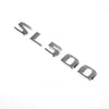 Trunk Bakre Emblem Badge Chrome Letter Sl 500 För Mercedes R230 R231 Sl Sl500