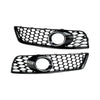 2009-2013 Audi A3 8P Standard Version Honeycomb Bumper Front Fog Light Grille Grill Cover Generic