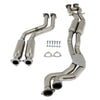 2003-2006 BMW M3 3.2L Catback-uitlaatsysteem Down Pipe Afgeronde voorpijpdemper Generiek