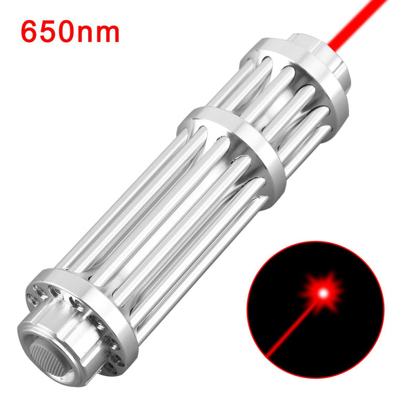 Penna puntatore laser rosso militare Fascio di luce visibile ad alta potenza da 650 nm