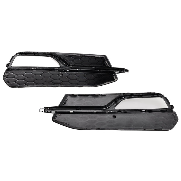 2013-2016 Audi A3 S-Line Front Lower Bumper Fog Light Cover Grille 8V3807681G 8V3807682G Generic