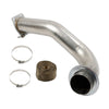 Scarico downpipe Chevy Silverado e GMC Sierra L5P 6.6L Duramax Diesel 3.5