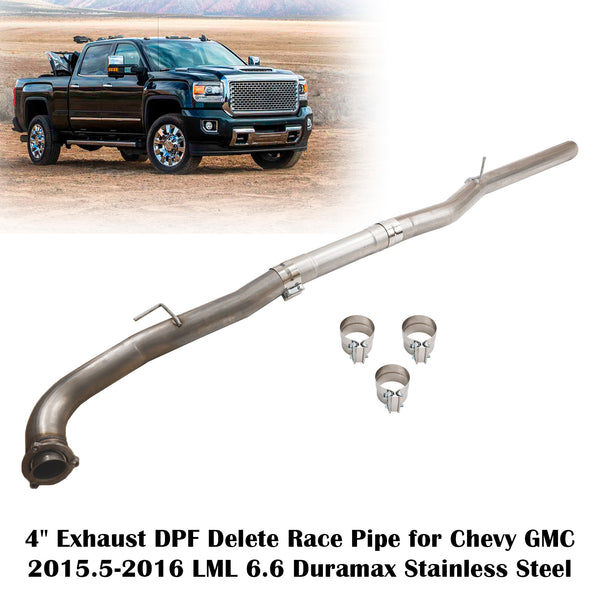 2015.5-2016 Chevy GMC LML 6.6 Duramax roestvrij staal 4