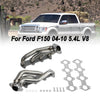 Ford F150 2004-2010 5.4 V8 RVS uitlaatspruitstuk Shorty Headers Prestaties Generiek