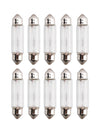 OSRAM 10PCS LETIBULNÍ ŽÁVA LAMPE C5W SV8.5 24V 3W 6421 Generic