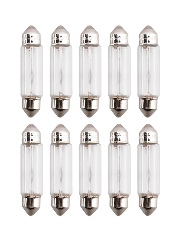 OSRAM 10PCS LETIBULNÍ ŽÁVA LAMPE C5W SV8.5 24V 3W 6421 Generic