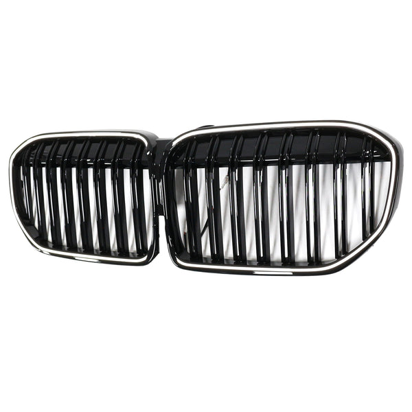 2019-2022 BMW 7 Série G11 G12 Dvojitá slabora Gloss Black Front Grill Grille Generic
