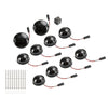 1983-1990 Land Rover Defender 90/110 10Pcs Smoke Led DRL Driving Daytime Fog Luzes traseiras Kit genérico