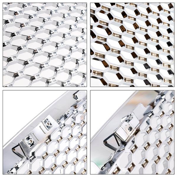 2016-2020 Jaguar F-Pace X761 Grille a griglia per paraurti anteriore cromata generica