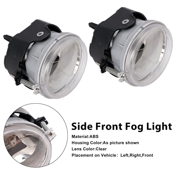 Pair Front Fog Light For Jeep Compass Dodge Charger Caliber 5182025AA