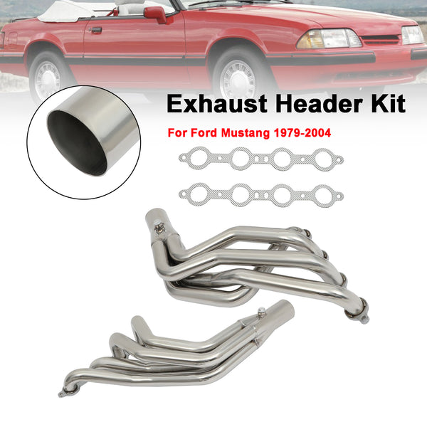 1979-2004 Ford Mustang 3.8L Stainless Steel Manifold Headers Exhaust