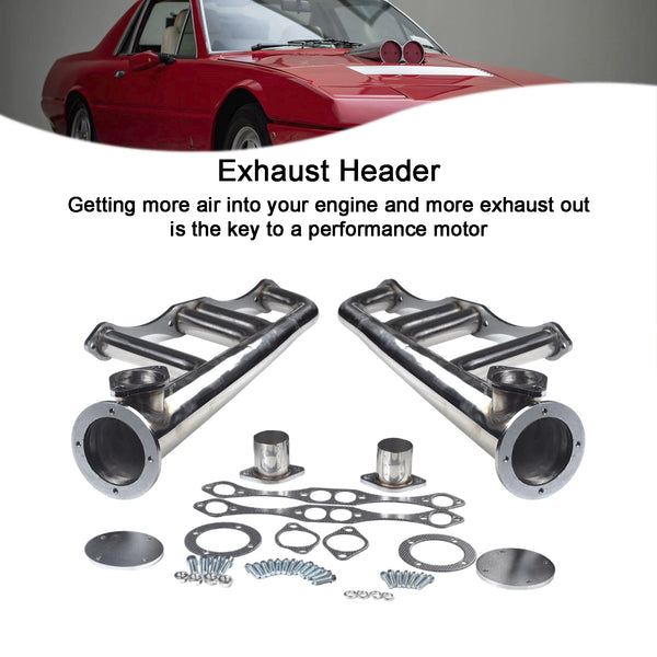 Chevrolet V8 engines small block with standard exhaust pattern Exhaust Manifold Header 265-400