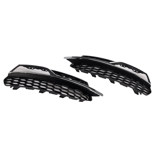 2013-2017 Audi S3 Front Lower Bumper Fog Light Cover Grille 8V3807681G 8V3807682G Generic