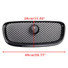 2012-2015 JAGUAR XF XF-R Stile Grilla frontale Grille Grille Gloss Black Generico