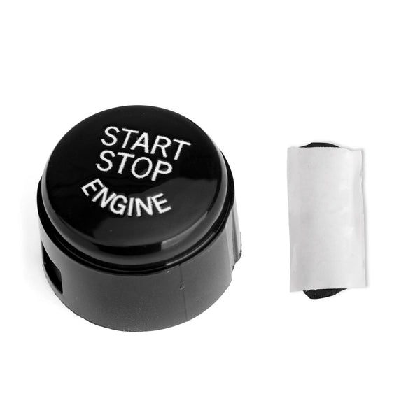 2009-2018 BMW 1 Series/2 Series/3 Series/4 Series/5 Series/6 Series/7 Series/X1 Series/X3 Series/X4 Series/X5 Series/X6 Series Black Start Stop Engine Push Button Switch Cover Generic