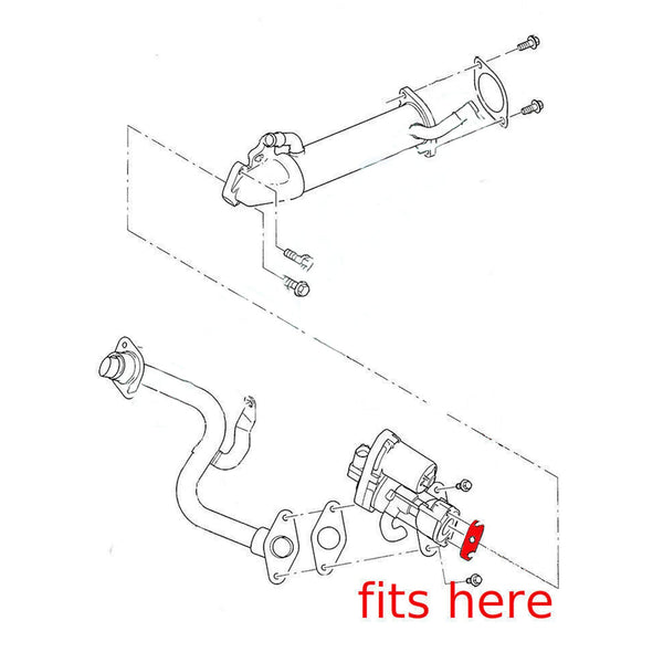 Land Rover 2007+ EGR Valve Blank Plate