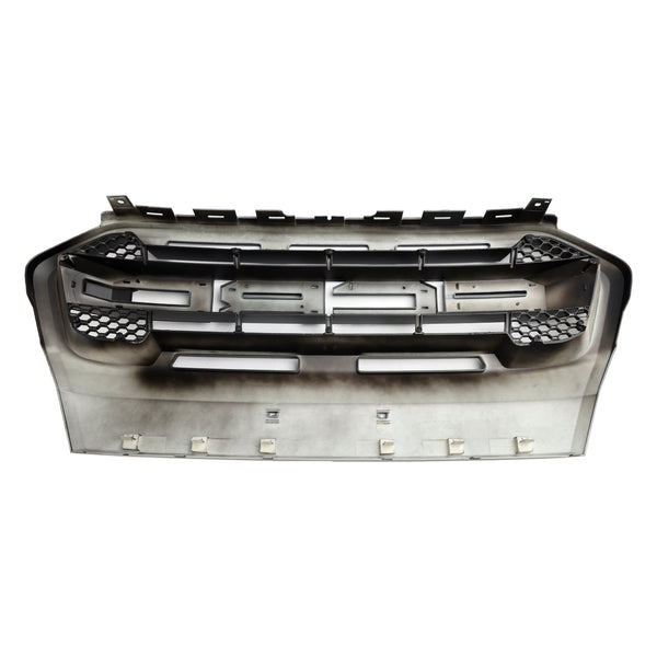 Mattschwarzer Frontstoßstangengrill im Ranger-Raptor-Stil, passend für Ford Ranger 2015–2019 T7