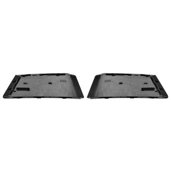 2016-2018 Audi A4 B9 Standard Version into RS4 Style 2PCS Front Fog Light Grille Lower Bumper Grill 8W0 807 681 R 8W0 807 682 R Generic