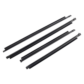 1996-2001 TOYOTA 4RUNNER 4PCS Door Glass Belt Outer Molding Weatherstrip 68161-35010 Generic