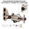 Convertisseur catalytique 0342K0 pour Toyota Aygo citroën C1 Peugeot 107 2005-2014