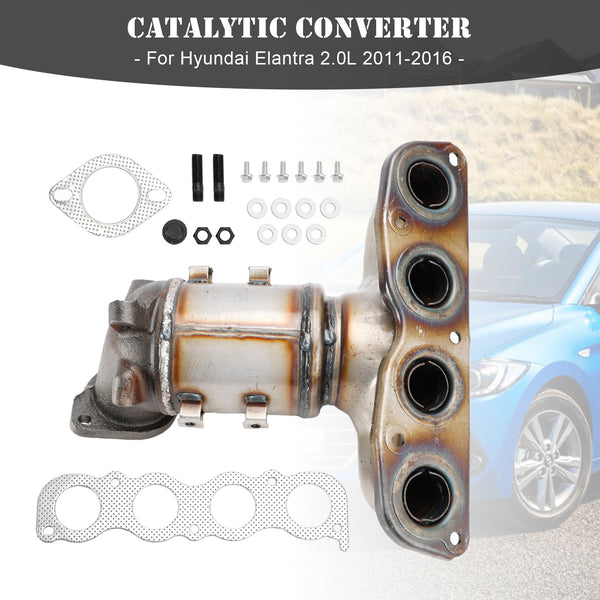 Conversor catalítico para Hyundai Elantra 2011-2016 Kia Forte 2013-2016 1.8L 2.0L genérico