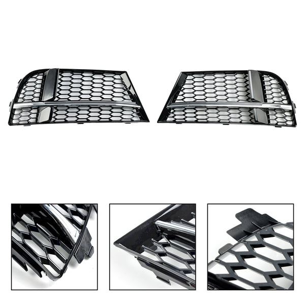 2017-2019 Audi A3 S-Lijn 8V Mistlampafdekking Bezel Grill Grille 8V3807681AE 8V3807682Q Generiek