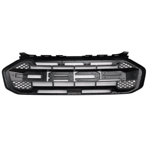 2019-2023 Ford Ranger No Front-kameraer Black Raptor Style Front Bumper Grille Grill Generic