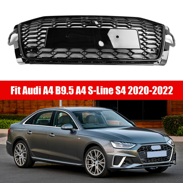 2020–2022 Audi A4 B9.5 A4 S-Line S4 RS4 Style Frontstoßstangengrill 8W0853651D Generisch
