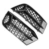 2017-2020 Audi A3 Front Bumper Grill Fag Light Cover Lamp Frame Trim