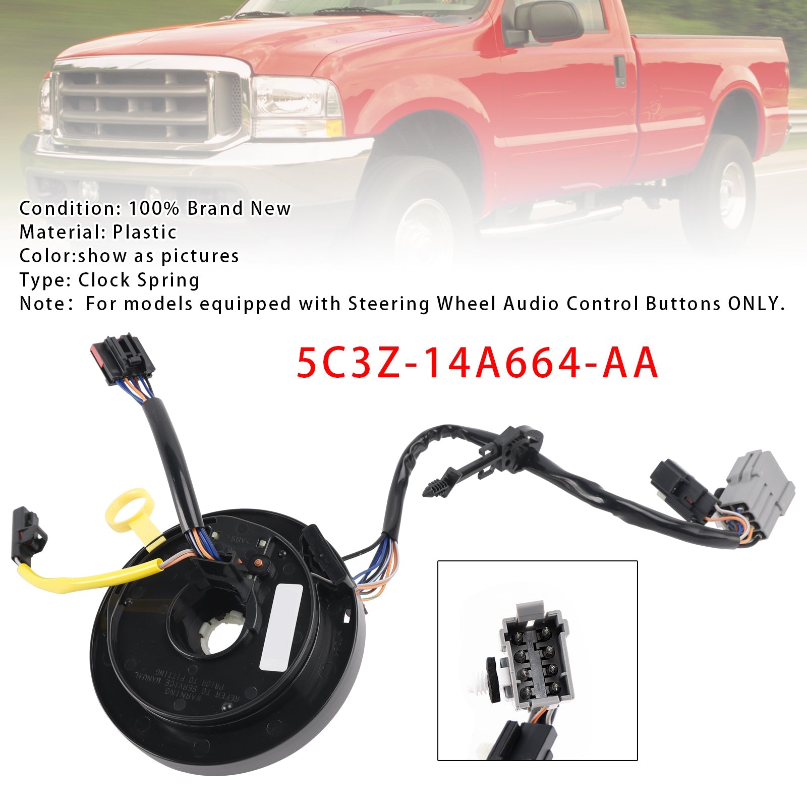 5C3Z-14A664-AA Rathjulsurfjeder til Ford F-250 350 Super Duty