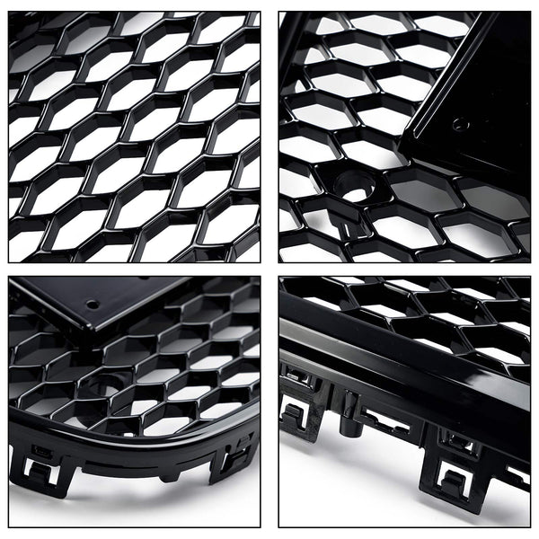 2012-2015 Audi A6 C7 S6 RS6 Style Honeycomb främre stötfångare Grill Generic