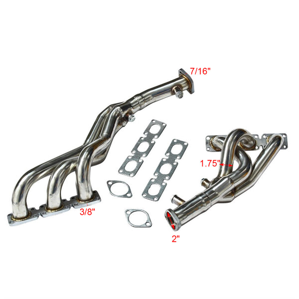 Edelstahl-Auspuffkrümmer passend für BMW E46 323i 328i Z3-528I M54 E93 E94 Generic