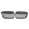 2016-2018 BMW X1 F48 F49 2PCS Gloss Black Front Kidney Grill Grille Genérico