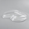 Cubierta de plástico para lente de faro izquierdo, para Benz W203 Clase C de 4 puertas 2001-2007