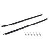 1984-1996 Chevrolet C4 Corvette Driver + Passenger Sides Door Panel Ytre Window Seals Midt-845680