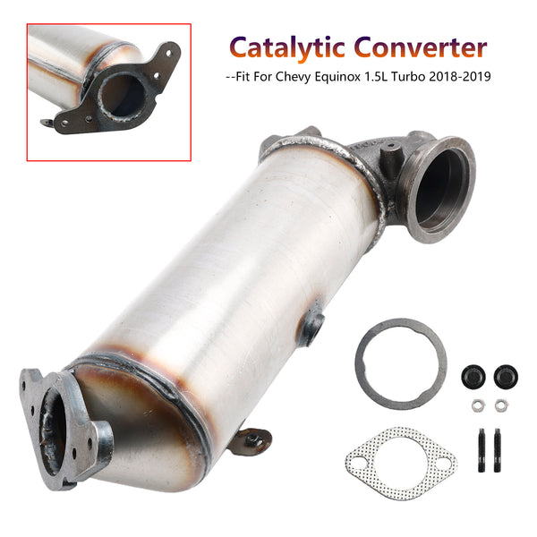 2018-2019 Chevy Equinox 1.5L Turbo Manifold Catalytic Converters