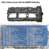 2013-2015 BMW 740Li xDrive N55B30 3.0T N55B51 Engine Valve Cover w / Gasket+Cap 11127570292 E367-AS Generic