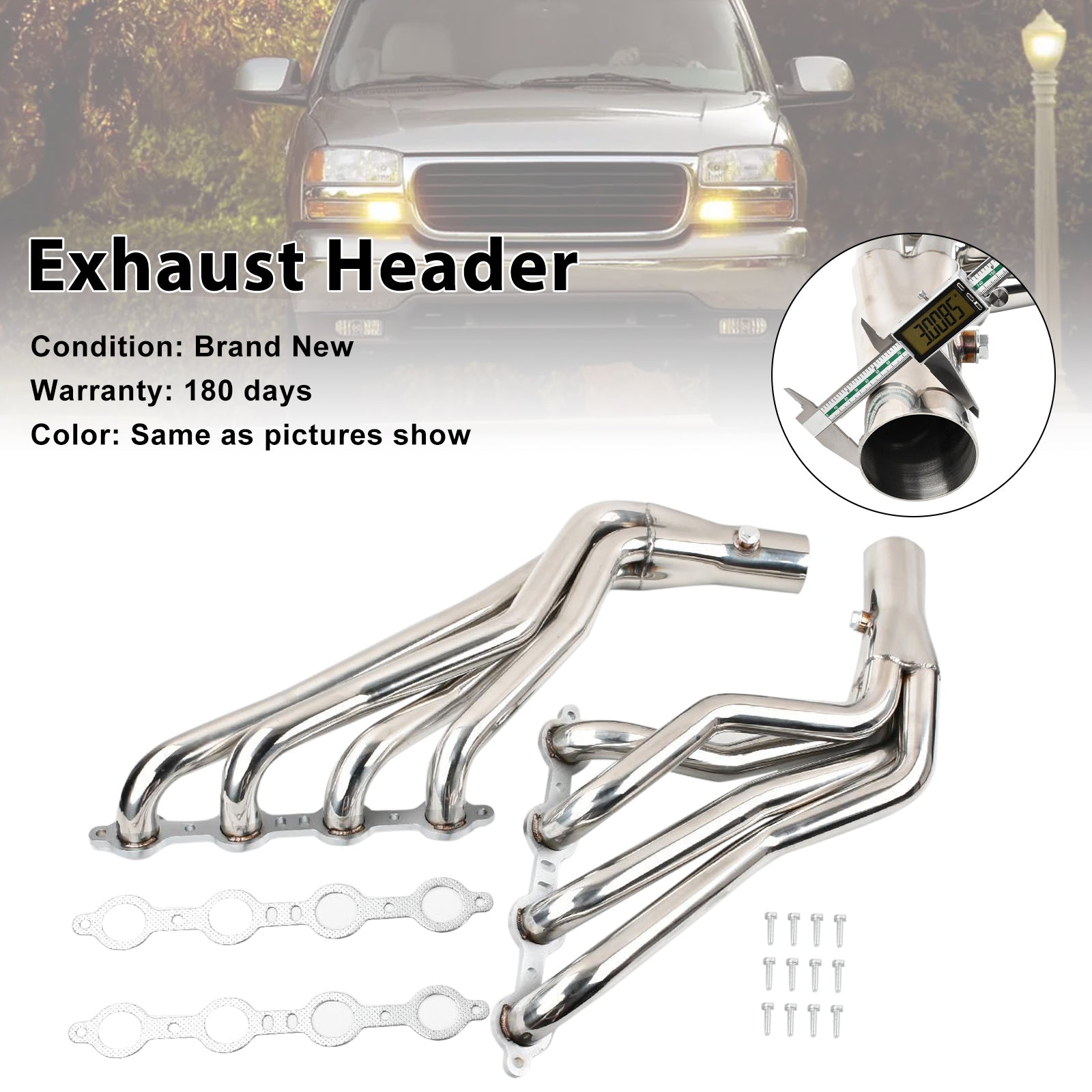 Eksosmanifoldmanifold passer Chevy 1999-2006 1-3/4