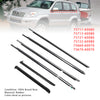 6pcs Quarter & Door Belt Moulding Weatherstrip For Toyota Lexus GX470 03-09