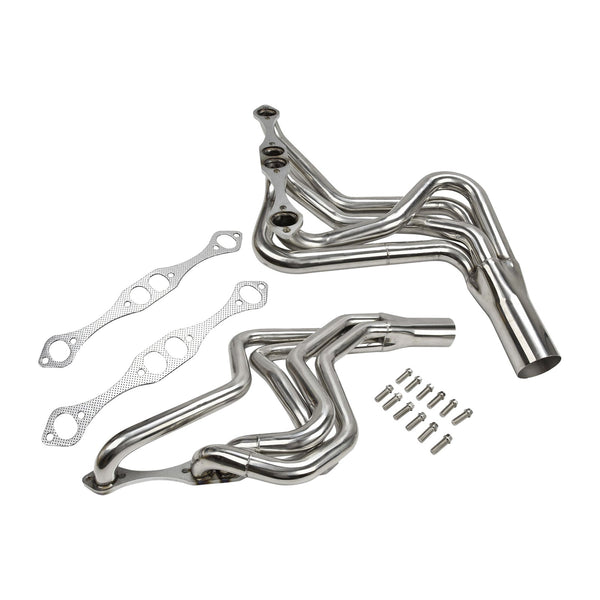 1970-1987 Chevy SBC 267-400 V8 Stainless Steel Exhaust Manifold Header