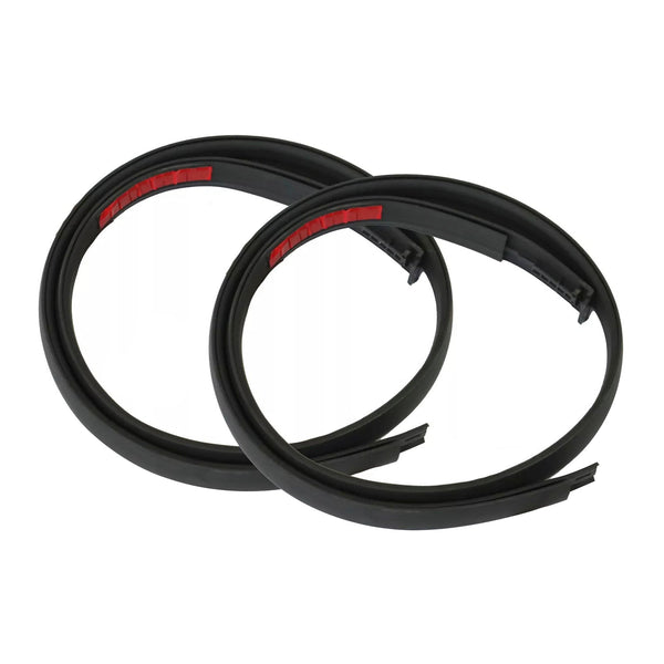 2007-2020トヨタツンドラダブルキャブ2PCSルーフドリップモールディングトリム左＆右側ラバー768679409158 75552-050ジェネリック